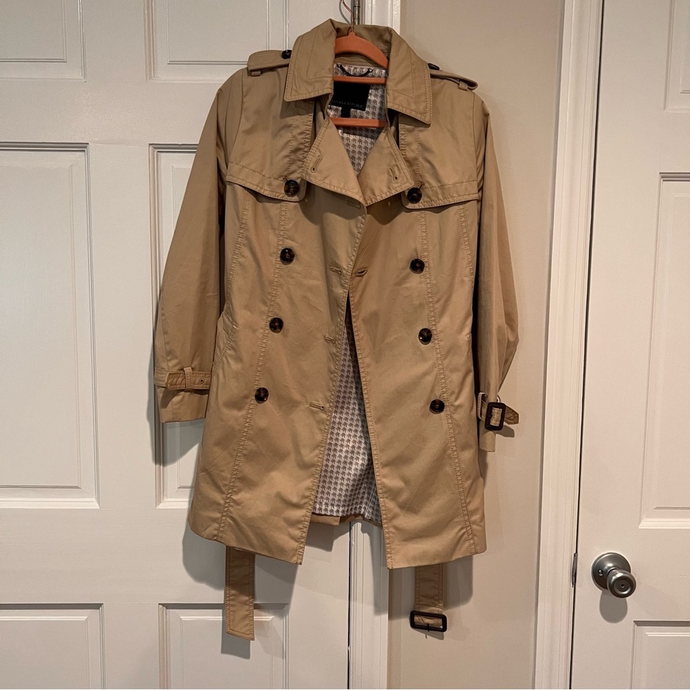 Classic Tan Trench Coat